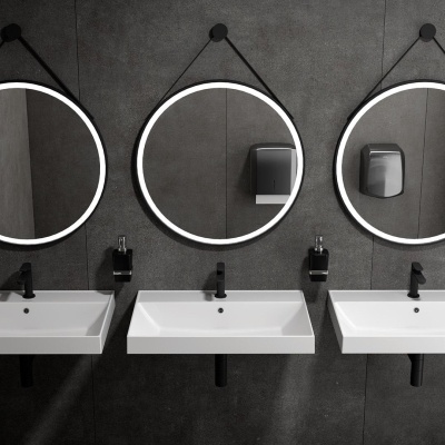 Раковина CUBO подвесная/мебельная 70, белая глянцевая Раковина CUBO подвесная/мебельная 70, белая глянцевая