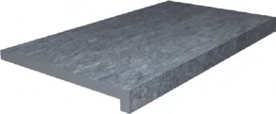 Ступень клеёная Роверелла серый тёмный 34x60x2